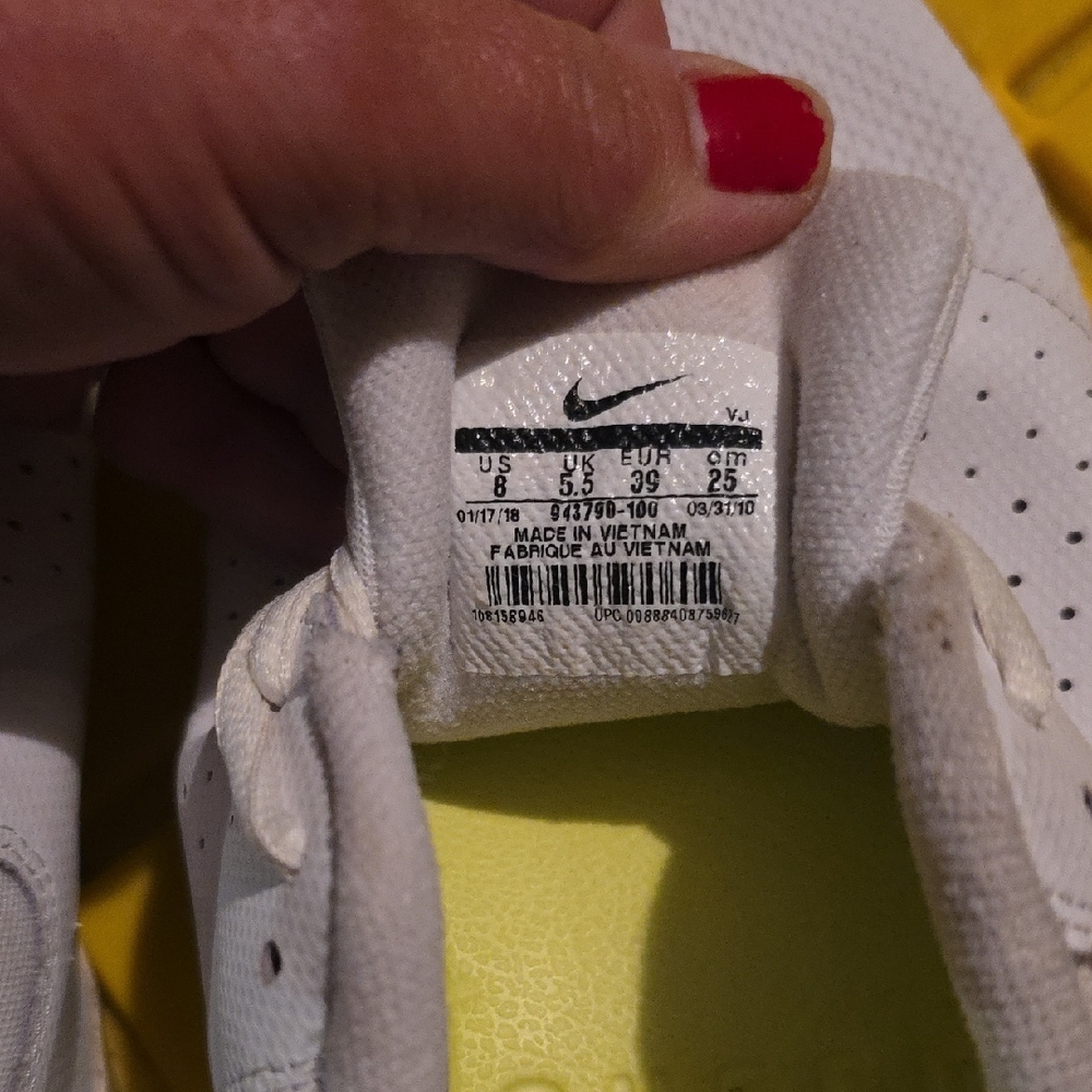 Nike Classic White Athletic Shoes